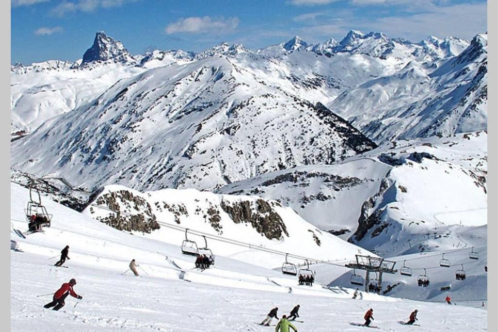 Апартаменти Atico Duplex Reformado Con Vistas A La Montana Канфранк Екстер'єр фото