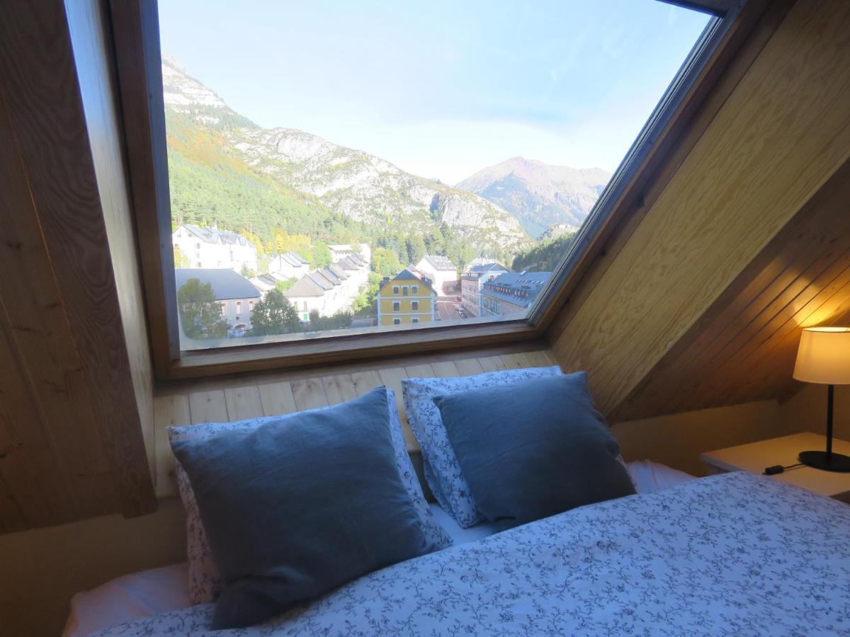 Апартаменти Atico Duplex Reformado Con Vistas A La Montana Канфранк Екстер'єр фото